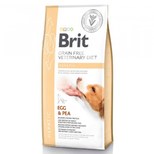 BRIT VETERINARY DIET DOG HEPATIC sausā barība suņiem 2kg